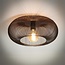 PS-Collection Plafondlamp Zwart Nikkel Metaal 1-Lichts - Copper Twist
