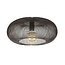 Plafondlamp Zwart Nikkel Metaal 1-Lichts - Copper Twist