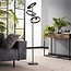 Vloerlamp Charcoal Metaal 3 Lichtpunten - Hover