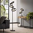 Vloerlamp Charcoal Metaal 3 Lichtpunten - Hover