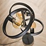 Vloerlamp Charcoal Metaal 3 Lichtpunten - Hover