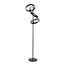 Vloerlamp Charcoal Metaal 3 Lichtpunten - Hover