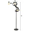 Vloerlamp Charcoal Metaal 3 Lichtpunten - Hover