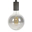 PS-Collection Lichtbron LED G125 Filament Bol ø12,5cm - Smoke Grey Glas