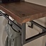 Kapstok 12 Haken Hoedenplank Hout Metaal - Daytona