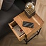 Nachtkastje Acaciahout Naturel Flat XS 1 Lade