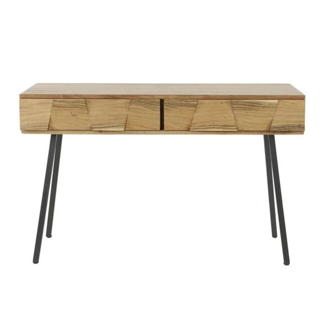 Haltafel Acaciahout Naturel 2 Lades Demn