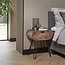PS-Collection Nachtkastje Mangohout Zand Barrel 1 Lade