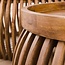 Salontafel Set van 2 Mangohout Zandkleur Tweak Curve