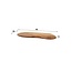 Wandplank Acaciahout Naturel 60 cm - Organic