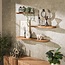 Wandplank Acaciahout Naturel 120 cm - Organic