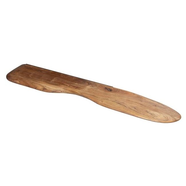 Wandplank Acaciahout Naturel 120 cm - Organic