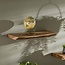 Wandplank Acaciahout Naturel Edge - 60 Cm