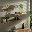 Wandplank Acaciahout Naturel Edge - 90 Cm