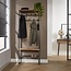 PS-Collection Edge Garderobemeubel - 70x35x182cm - Naturel - Acacia/Metaal