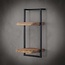 Wandplank Acacia Metaal Industrieel Edge Frame