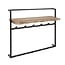 Kapstok 12 Haken Hoedenplank Acaciahout - Air Solid