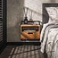 Zwevend Nachtkastje Acaciahout Naturel Air Solid 1 Lade