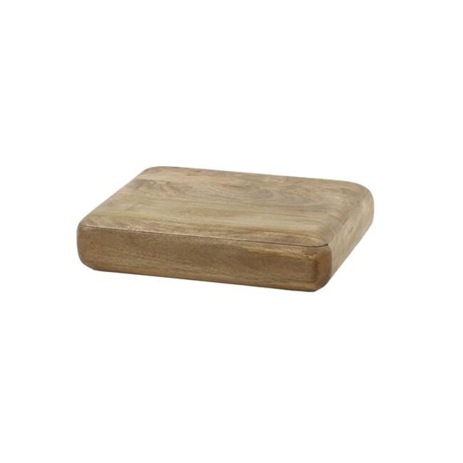 Zwevend Nachtkastje Mangohout Zand Sleek 1 Lade