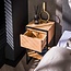 PS-Collection Straight Wood XS 1 Lade Nachtkastje - 30x30x55cm - Naturel - Acacia