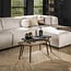 Salontafel Set van 2 Antiek Brons Zwart Metallic