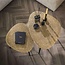 Salontafel Set van 2 Antiek Brons - Metallic