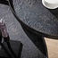 Salontafel Set van 2 Metaal Grijs Rond Metallic