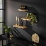 Wandplank Set van 3 Teakhout Naturel - Natural Line