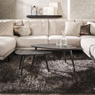 PS-Collection Salontafelset Natuursteenlook Onyx Peervormig Set 2