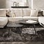 PS-Collection Salontafelset Zwart Natuursteenlook Onyx Rock Set 2