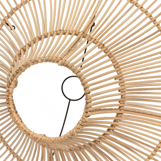 Hanglampkap Rotan Naturel L - De Sky
