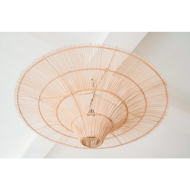 Hanglampkap Rotan Naturel L - De Sky