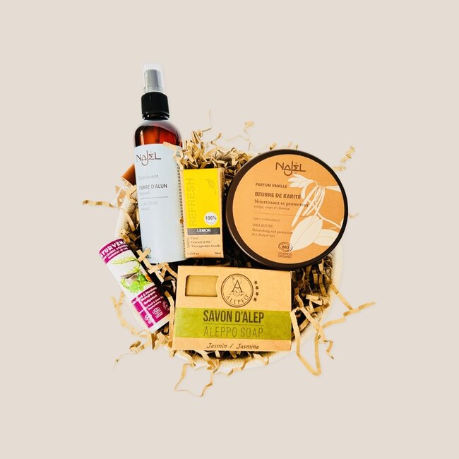 Natuurlijke Verzorging Cadeaupakket Vanille & Jasmijn