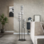 Vloerlamp Chroom Glas 3 Lichtpunten - Cylinder Glass