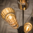 Vloerlamp Chroom Glas 3 Lichtpunten - Cylinder Glass