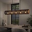 Hanglamp Metaal Artic Zwart 5 Lichtpunten - Tubon Mesh