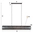 Koker Mesh XL 7L Hanglamp - 145x20x150cm - Zwart - Metaal
