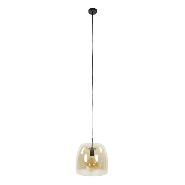 Hanglamp Amber Glas 1 Lichtpunt - Drift Glass