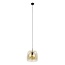 Hanglamp Amber Glas 1 Lichtpunt - Drift Glass