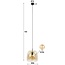 Hanglamp Amber Glas 1 Lichtpunt - Drift Glass