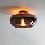 Plafondlamp Koperkleurig Glas 1 Lichtpunt - Elevate