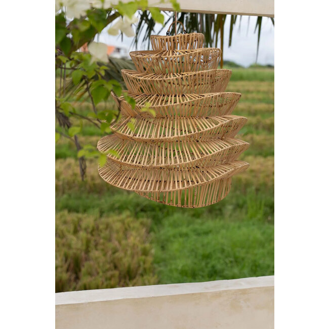 De Good Vibes Hanglamp Rotan - Naturel - M