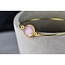 Vergulde Rozenkwarts Bangle - Edelsteensieraad