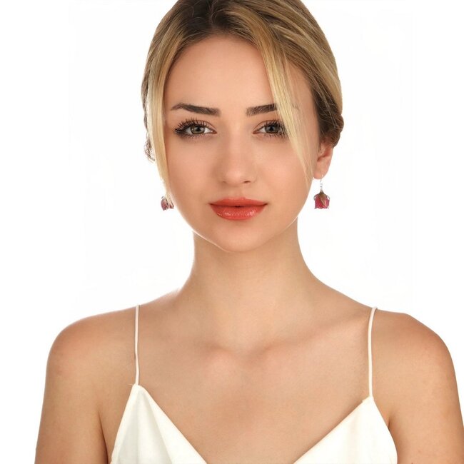 Roosoorbellen 925 Sterling Zilver - Verguld of Rosé Verguld