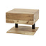Zwevend Nachtkastje Acaciahout Naturel Shelve 1 Lade