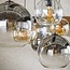 Hanglamp Amber Chroom Grijs Glas 7-Lichts - Globe