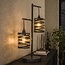 PS-Collection Tafellamp Metaal Slate Grey 2 Lichtpunten - Spindle