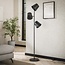 Vloerlamp Charcoal Metaal Kinetic 3-lichts
