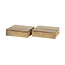 Layer 1L Set van 2 Nachtkastjes - 30x25x8cm - Naturel - Acaciahout