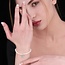 Elegante Zoetwaterparel Armband - 925 Sterling Zilver